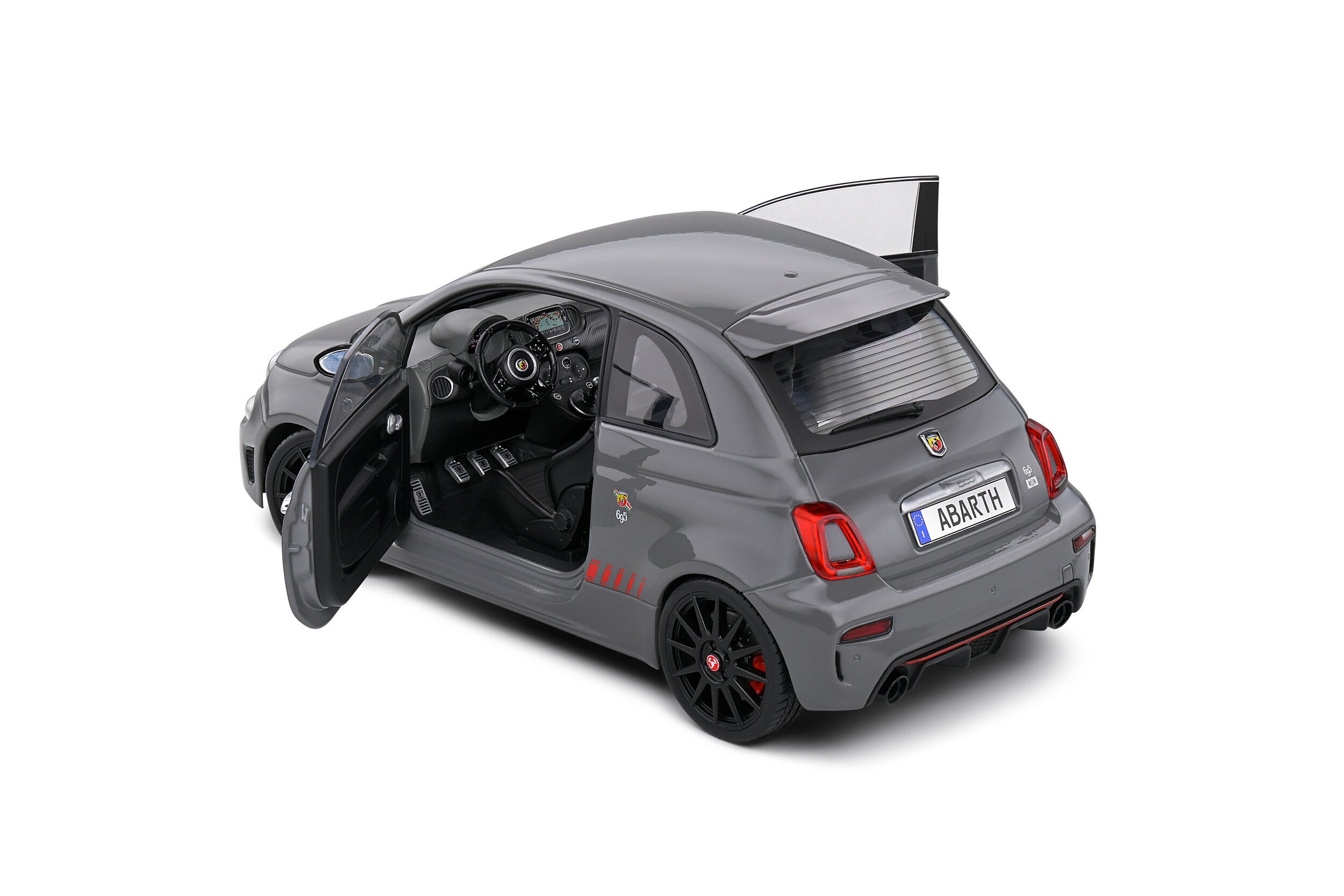 1/18 Solido Fiat 695 Abarth XSR Edition Yamaha – Record Grey – 2022