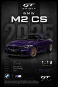1:18 GT Spirit BMW M2 CS VELVET BLUE 2025