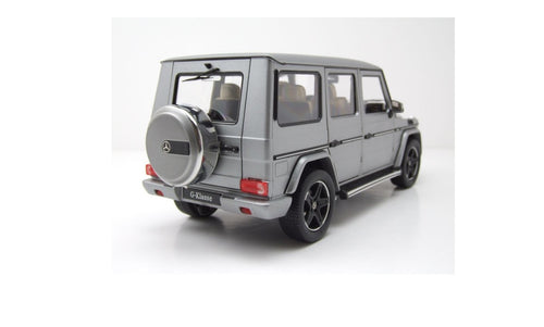 1/18 iScale Mercedes G-Klasse W463 Designo 2015 matt silber