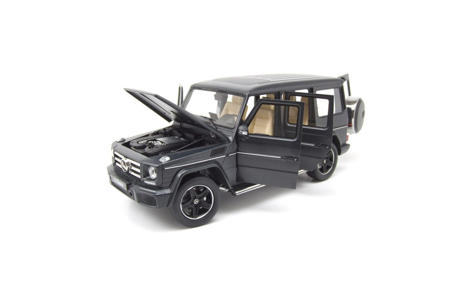 1/18 iScale Mercedes G-Klasse W463 Designo 2015 matt schwarz