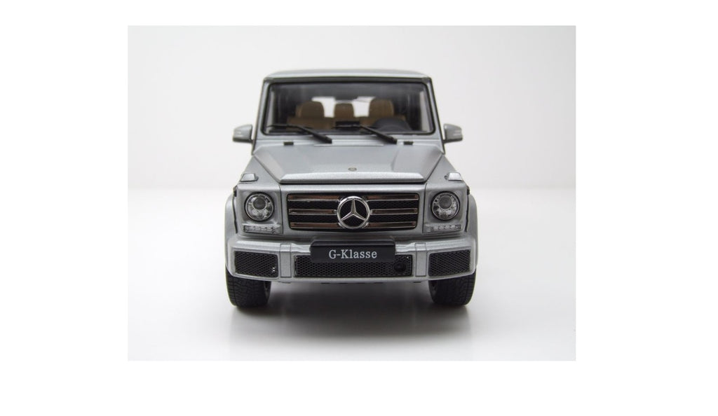 1/18 iScale Mercedes G-Klasse W463 Designo 2015 matt silber
