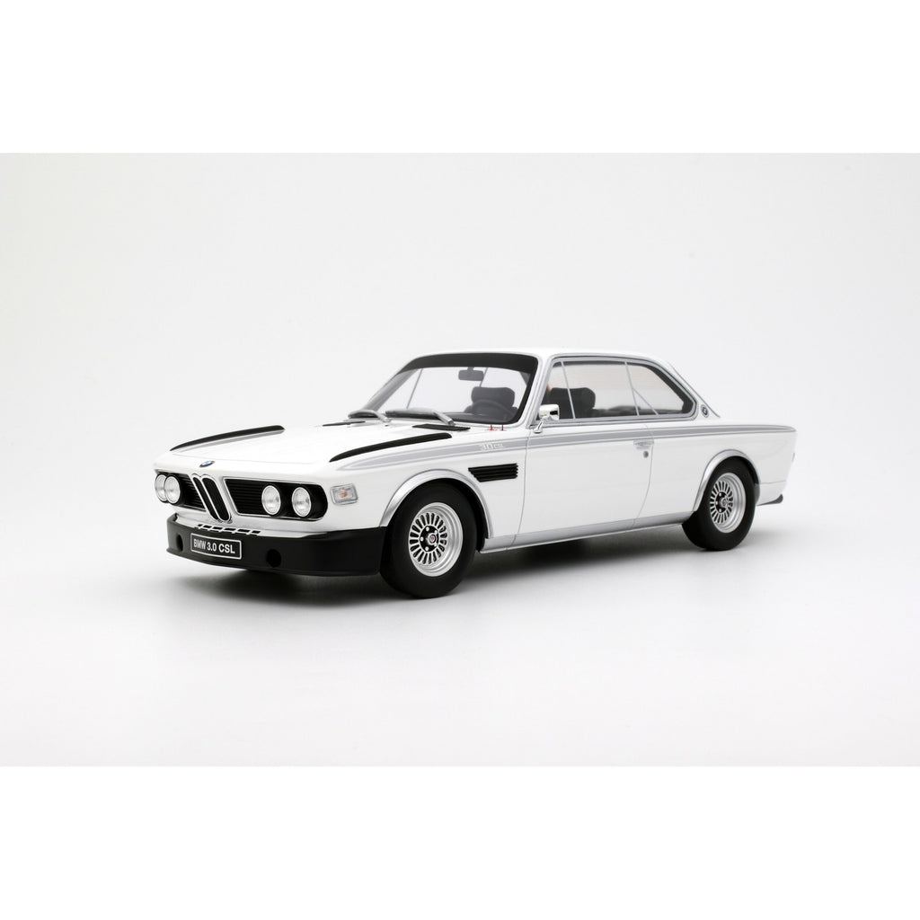 1/18 OttoMobile BMW 3,0 CSL Chamonix White 1972