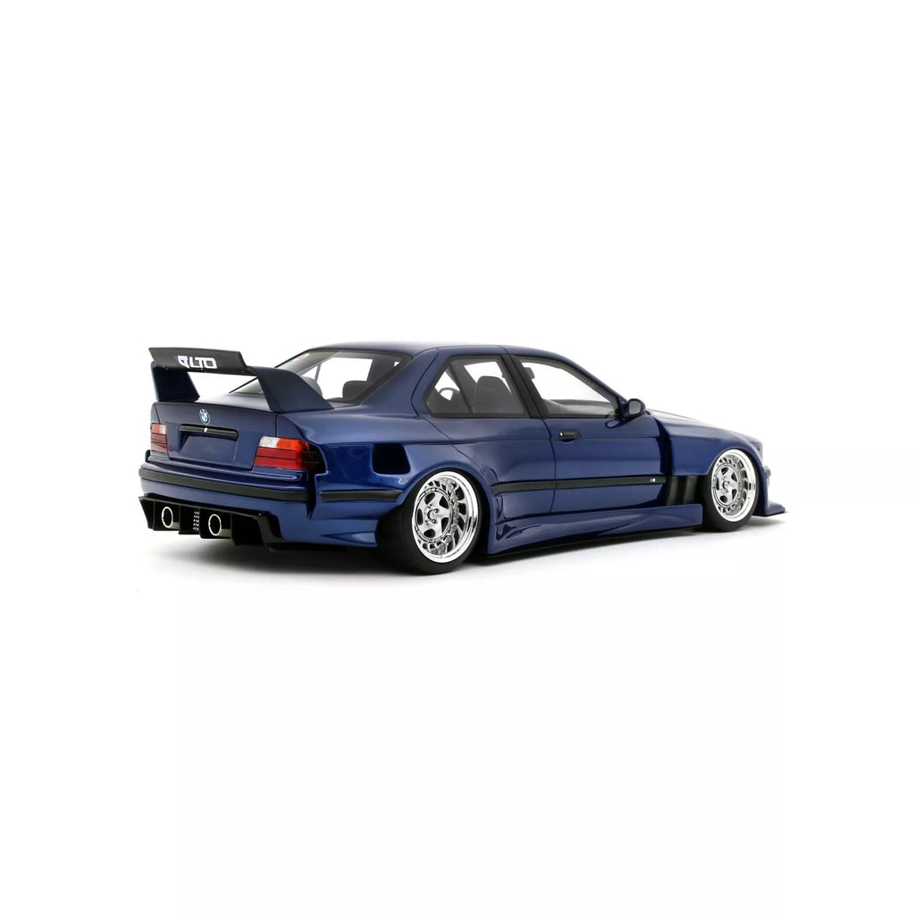 1/18 OttoMobile BMW E36 LTO Sedan Turbo Khyzyl Saleem Avus Blue 2023 (Vorbestellung)