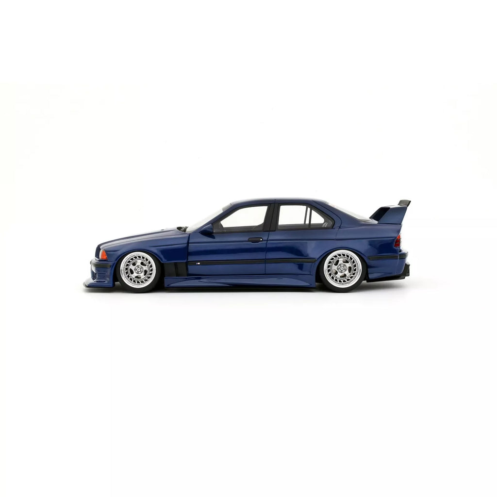 1/18 OttoMobile BMW E36 LTO Sedan Turbo Khyzyl Saleem Avus Blue 2023 (Vorbestellung)