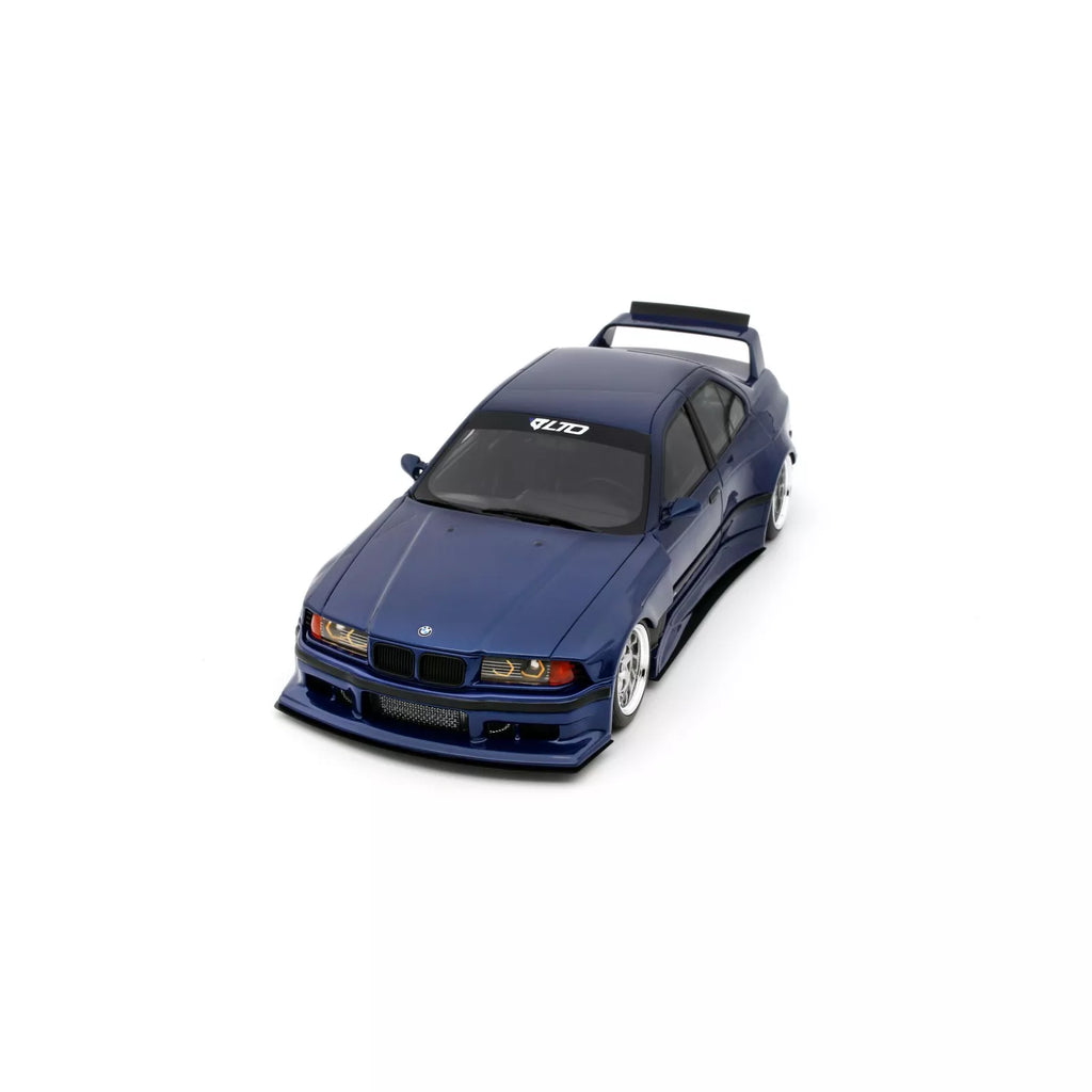 1/18 OttoMobile BMW E36 LTO Sedan Turbo Khyzyl Saleem Avus Blue 2023 (Vorbestellung)