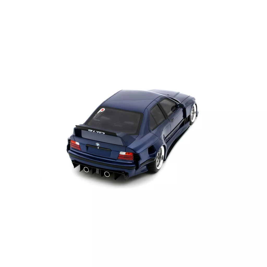 1/18 OttoMobile BMW E36 LTO Sedan Turbo Khyzyl Saleem Avus Blue 2023 (Vorbestellung)