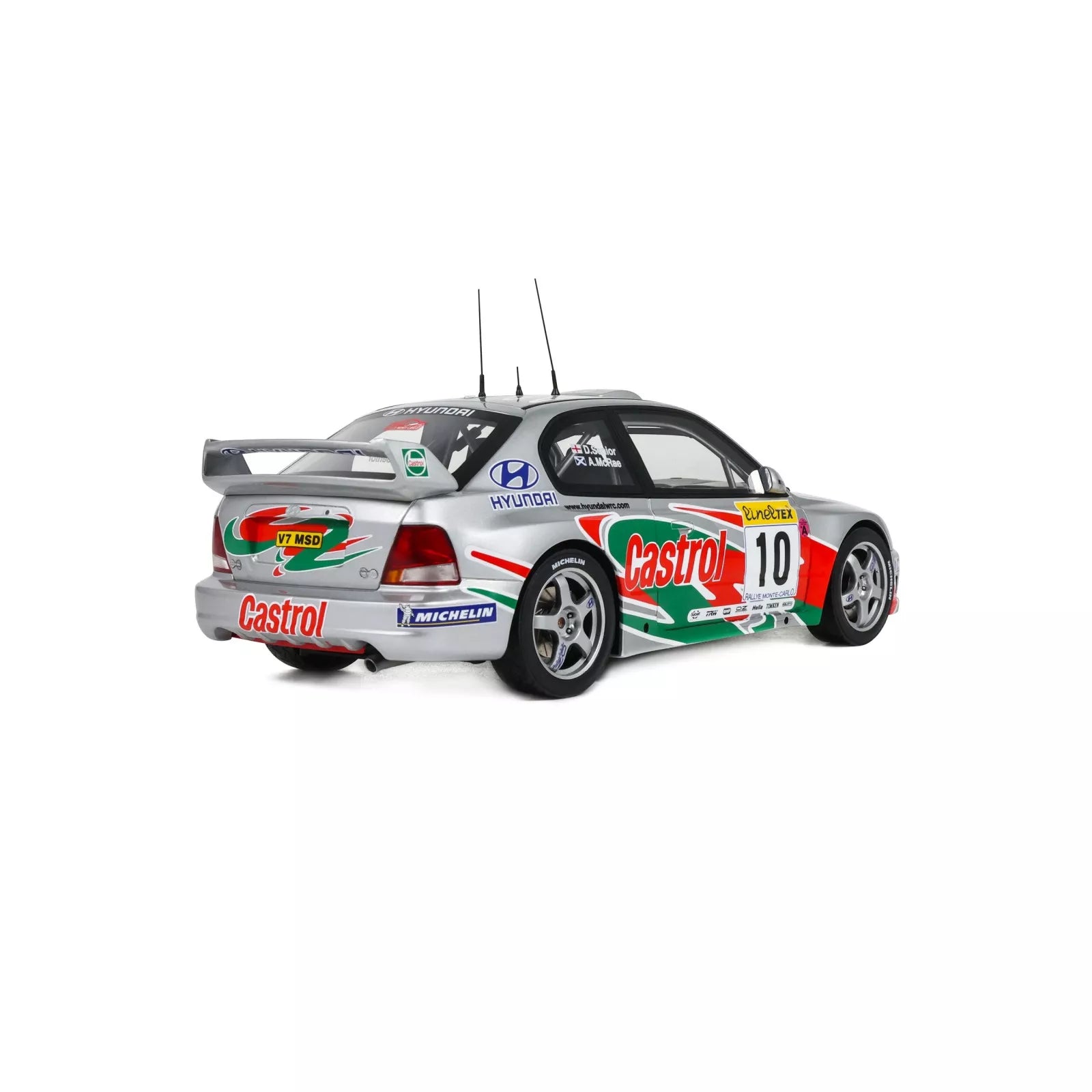 1/18 OttoMobile Hyundai Accent WRC Rally Monte Carlo 2001