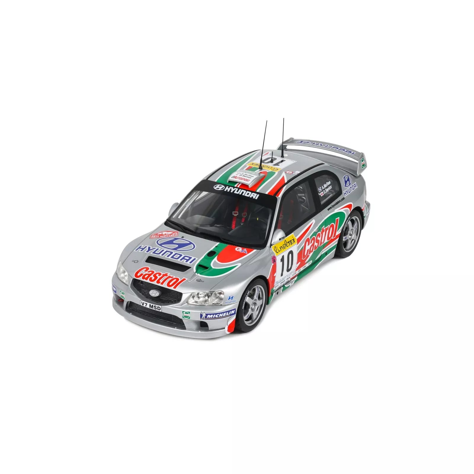 1/18 OttoMobile Hyundai Accent WRC Rally Monte Carlo 2001