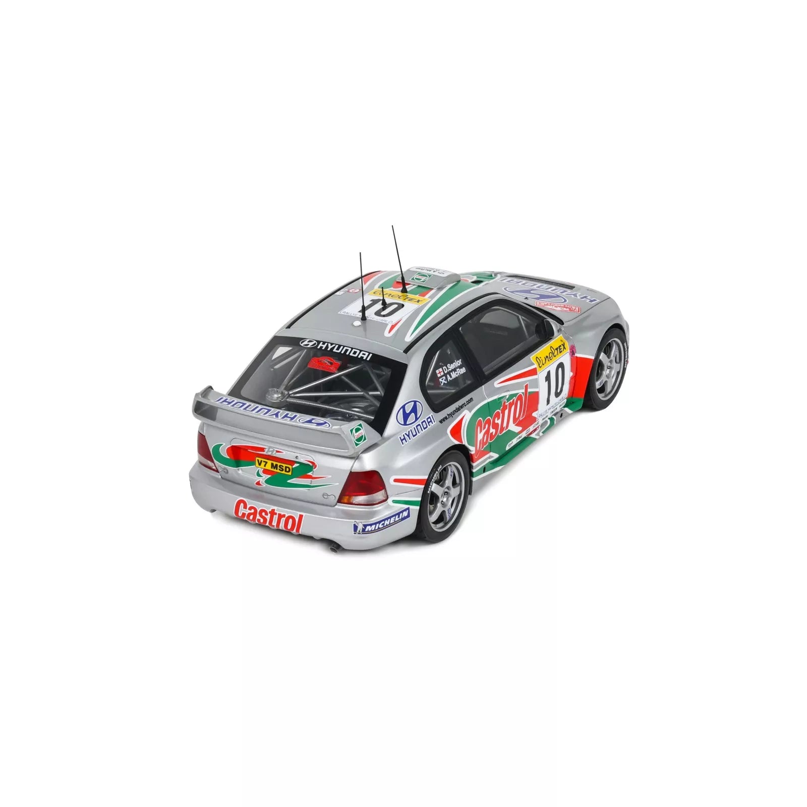 1/18 OttoMobile Hyundai Accent WRC Rally Monte Carlo 2001