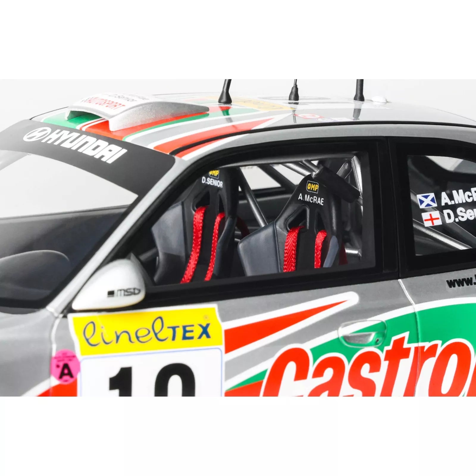 1/18 OttoMobile Hyundai Accent WRC Rally Monte Carlo 2001