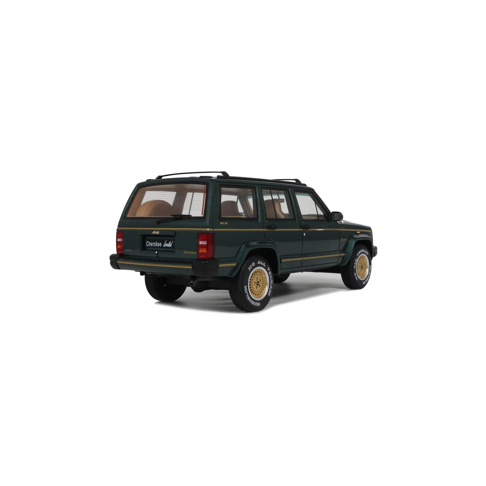 1/18 OttoMobile Jeep Cherokee XJ Limited Hunter Green 1995