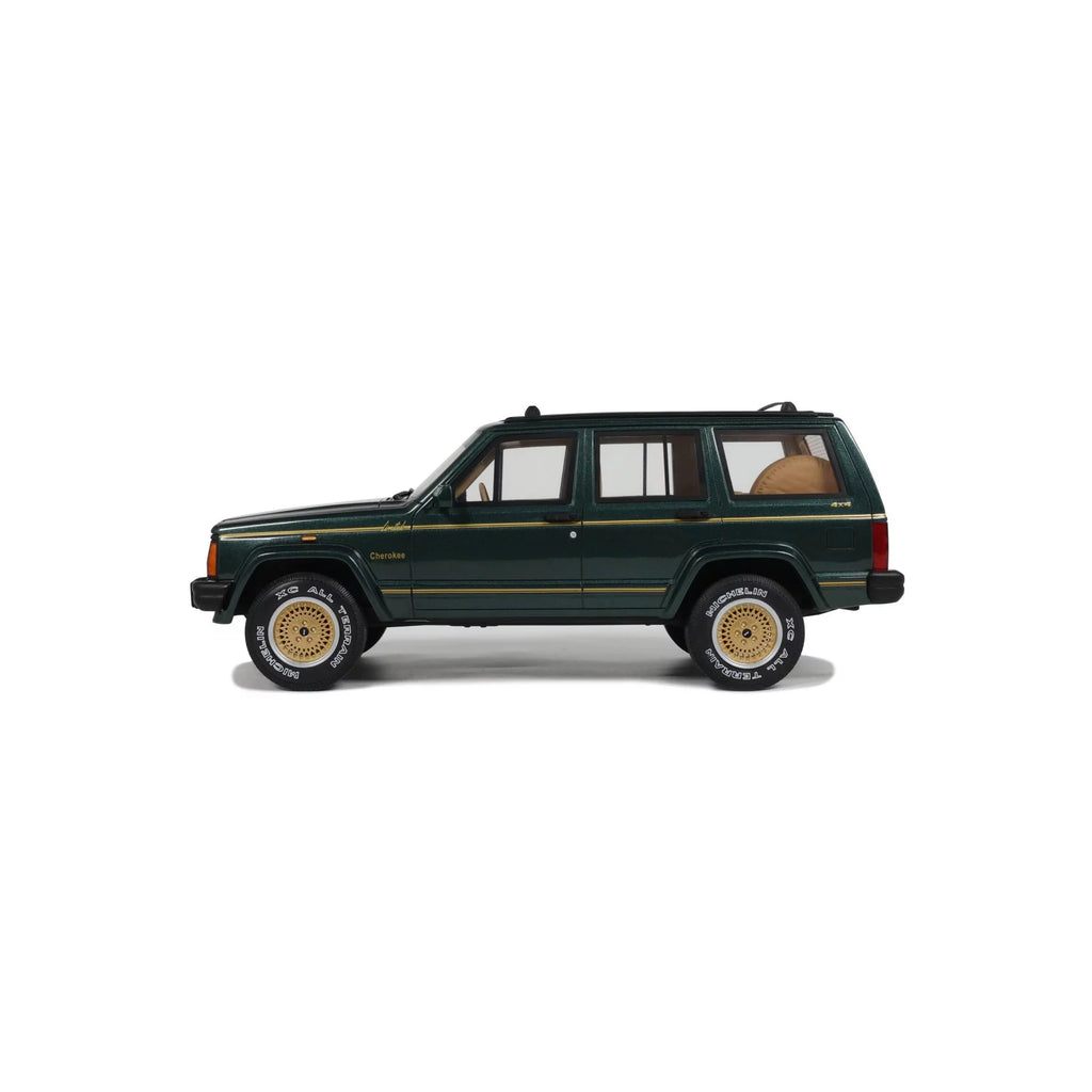 1/18 OttoMobile Jeep Cherokee XJ Limited Hunter Green 1995