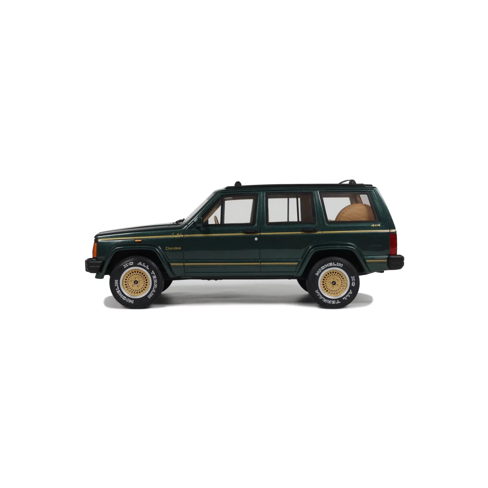 1/18 OttoMobile Jeep Cherokee XJ Limited Hunter Green 1995