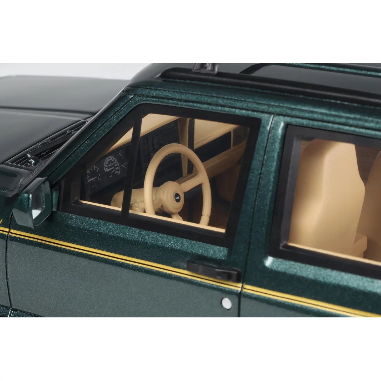 1/18 OttoMobile Jeep Cherokee XJ Limited Hunter Green 1995