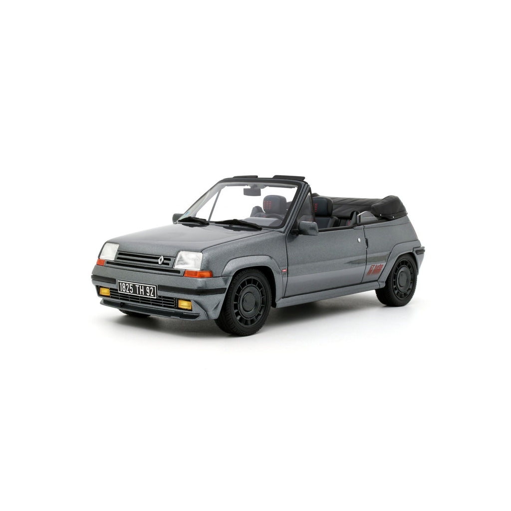 1/18 OttoMobile Renault 5 GT Turbo Cabriolet Gris Tungstene 1995