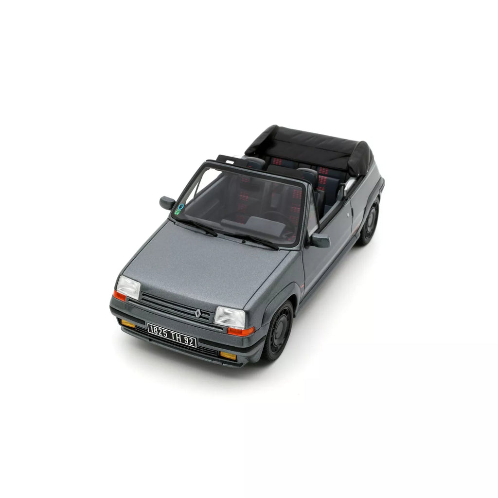 1/18 OttoMobile Renault 5 GT Turbo Cabriolet Gris Tungstene 1995