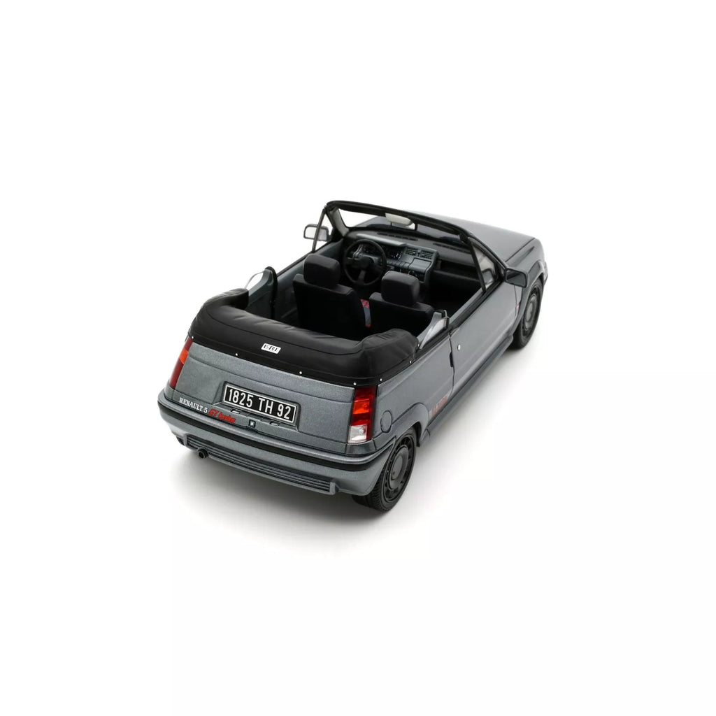 1/18 OttoMobile Renault 5 GT Turbo Cabriolet Gris Tungstene 1995