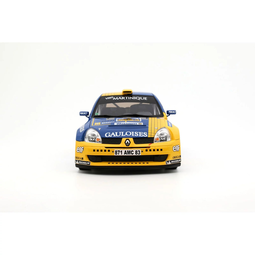 1/18 OttoMobile Renault Clio S1600 Barum Rally Zlin 2004