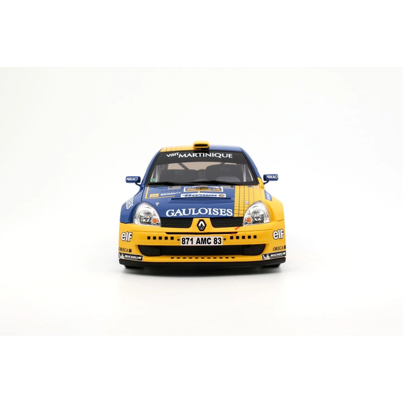 1/18 OttoMobile Renault Clio S1600 Barum Rally Zlin 2004