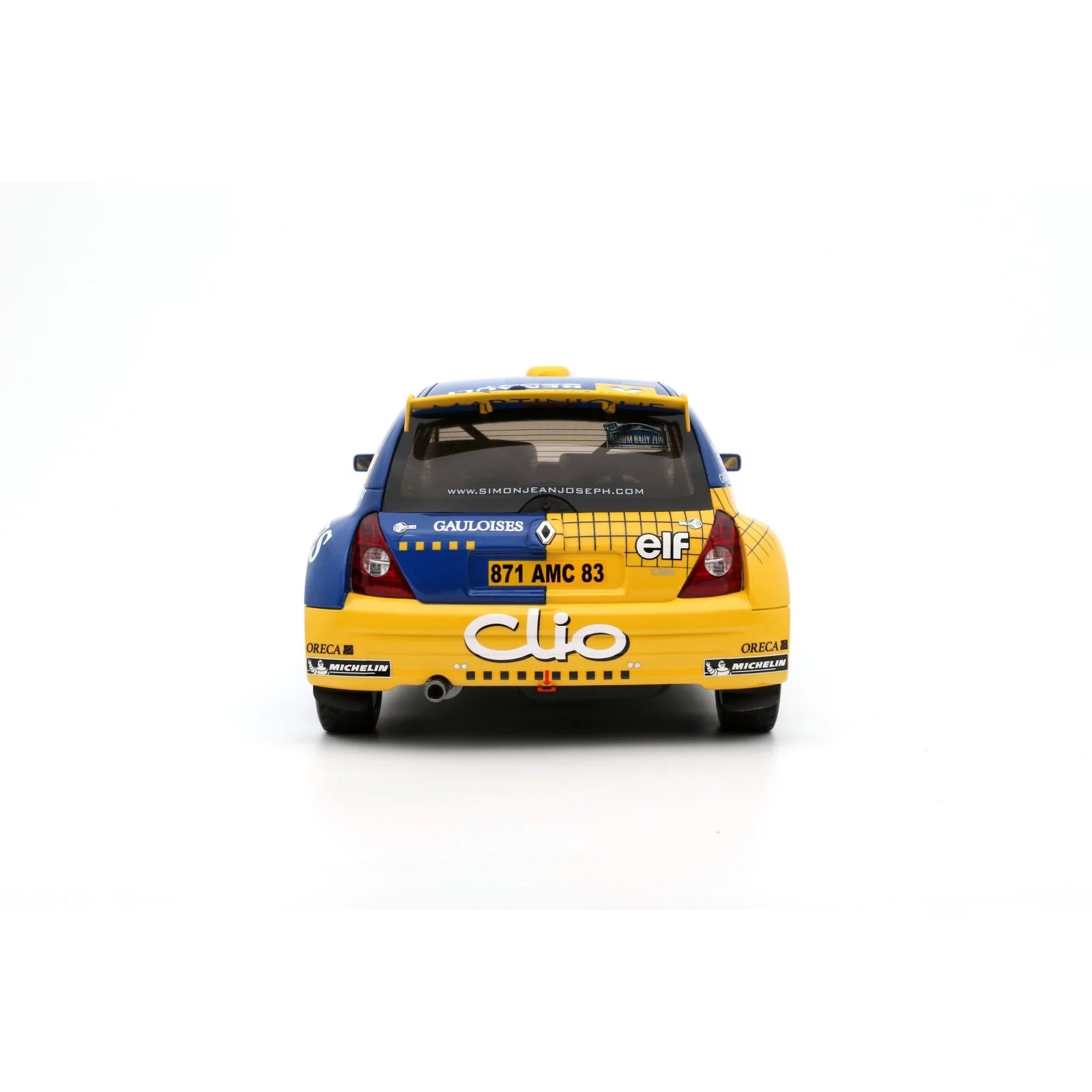 1/18 OttoMobile Renault Clio S1600 Barum Rally Zlin 2004