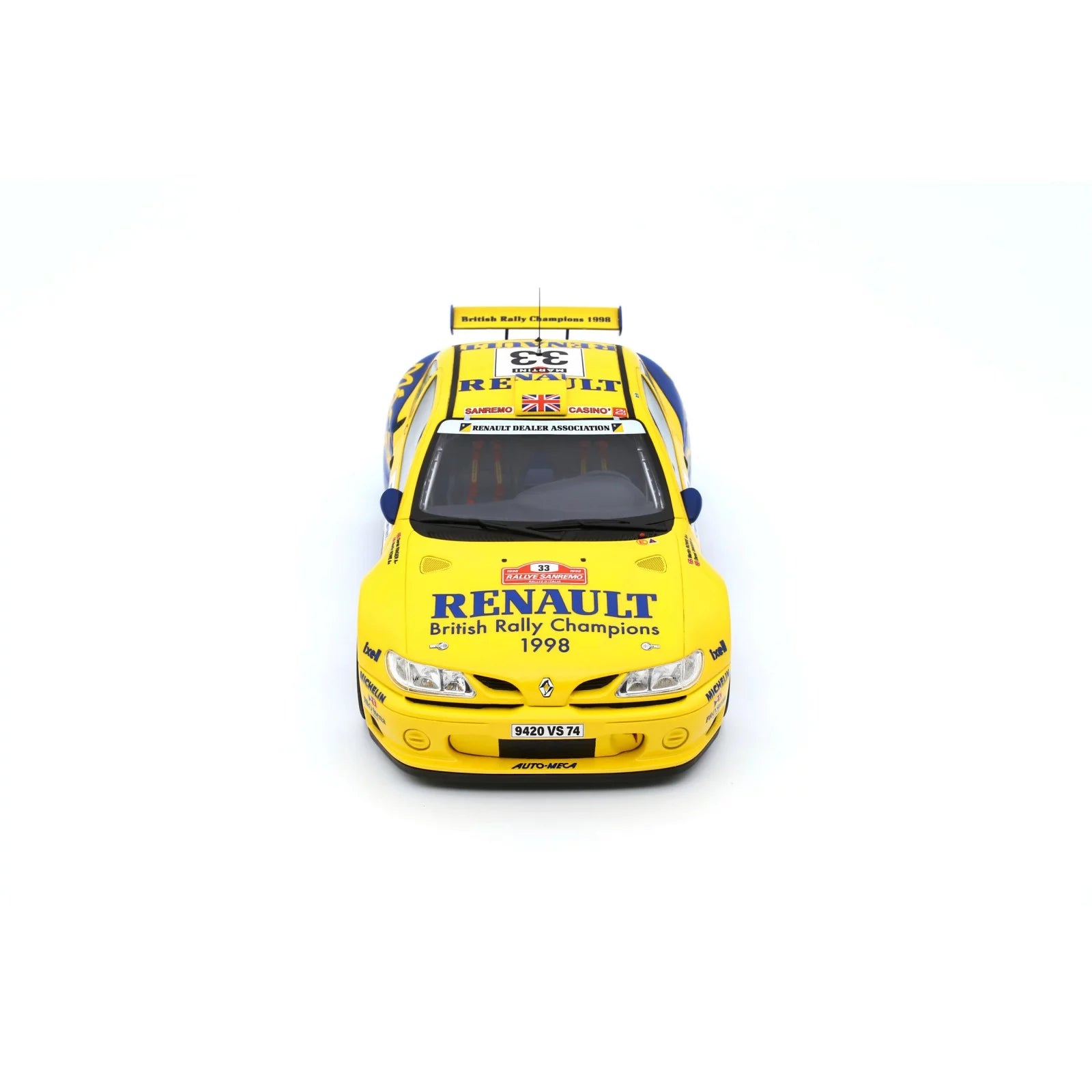 1/18 OttoMobile Renault Megane Maxi San Remo 1998
