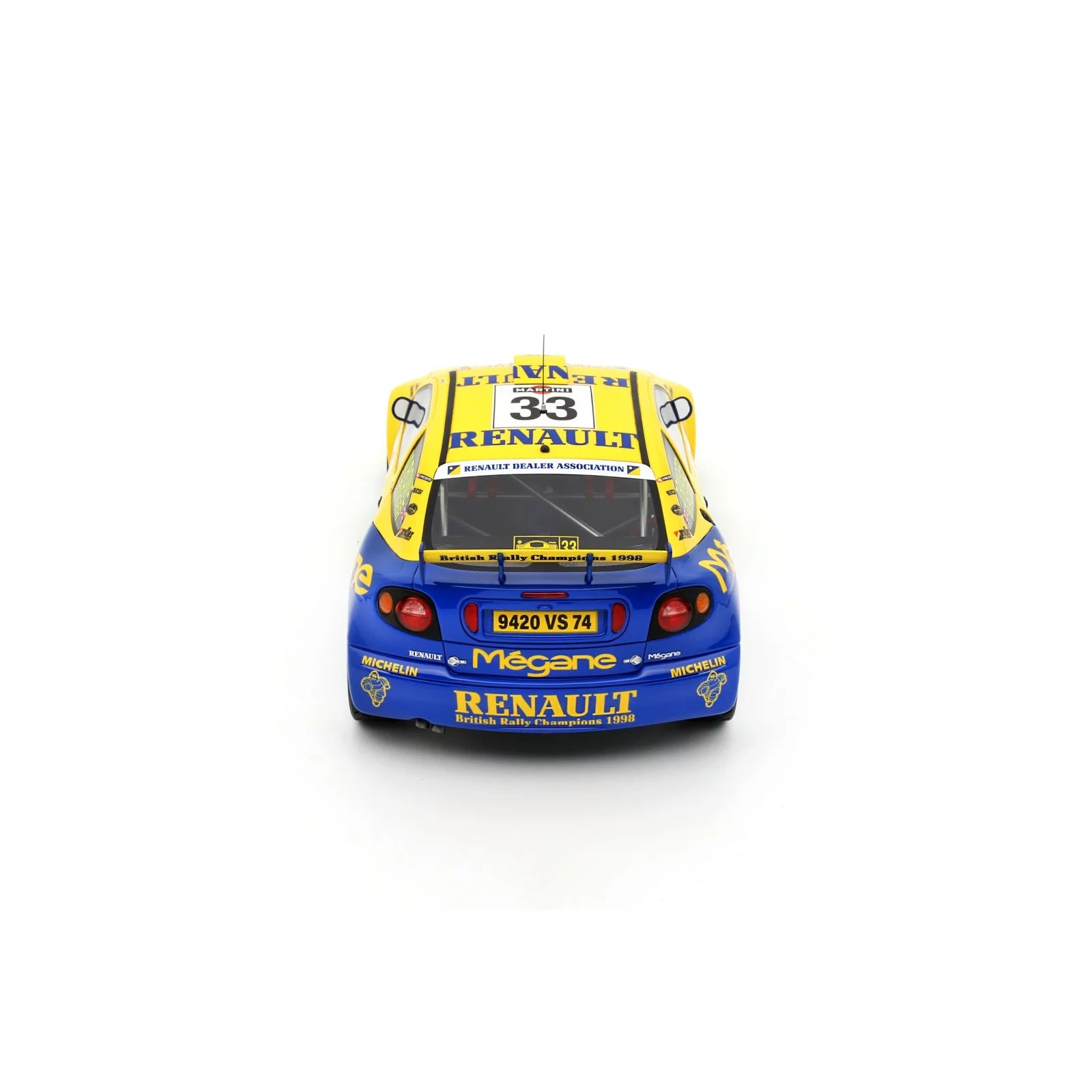 1/18 OttoMobile Renault Megane Maxi San Remo 1998