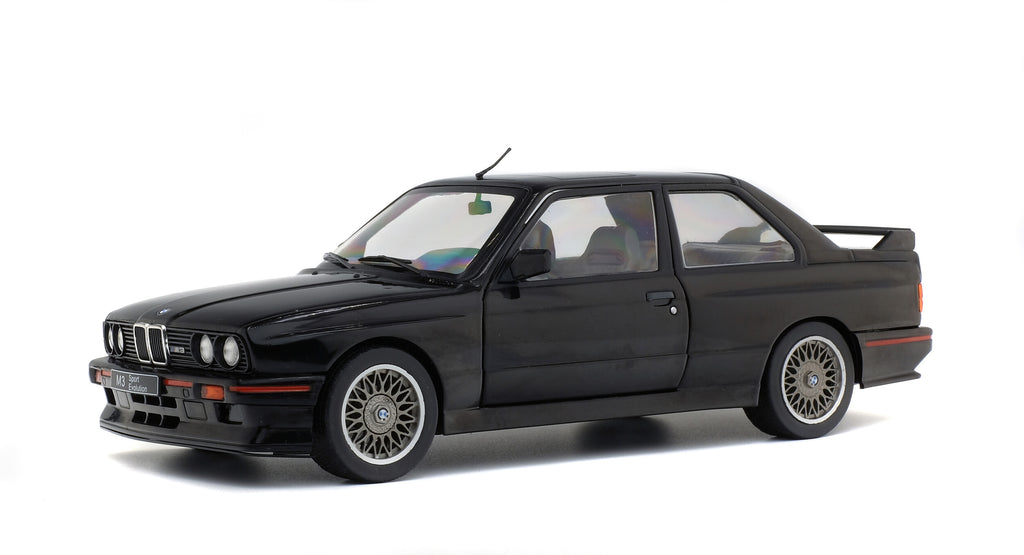 1/18 Solido BMW E30 Sport Evo – Black – 1990