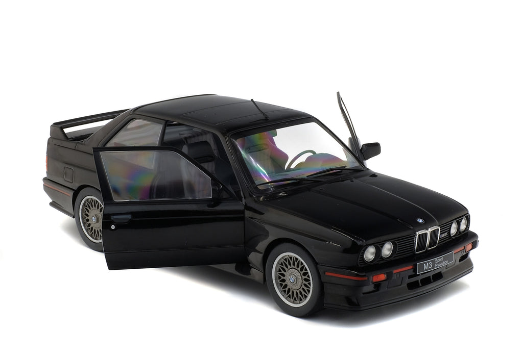 1/18 Solido BMW E30 Sport Evo – Black – 1990