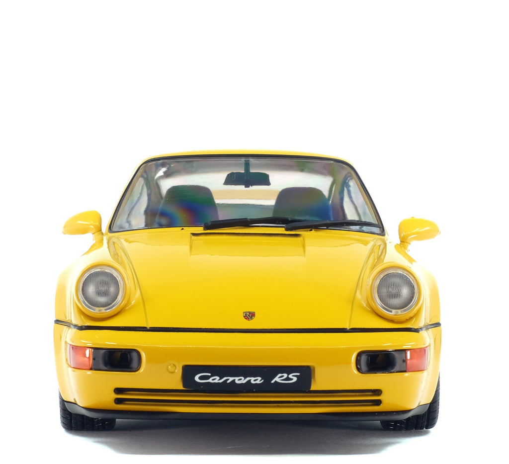 1/18 Solido Porsche 911 (964) Carrera 3.8 RS – Jaune Vitesse – 1990