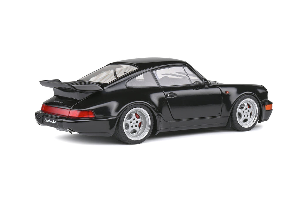 1/18 Solido Porsche 911 (964) Turbo 3.6 – Black – 1993