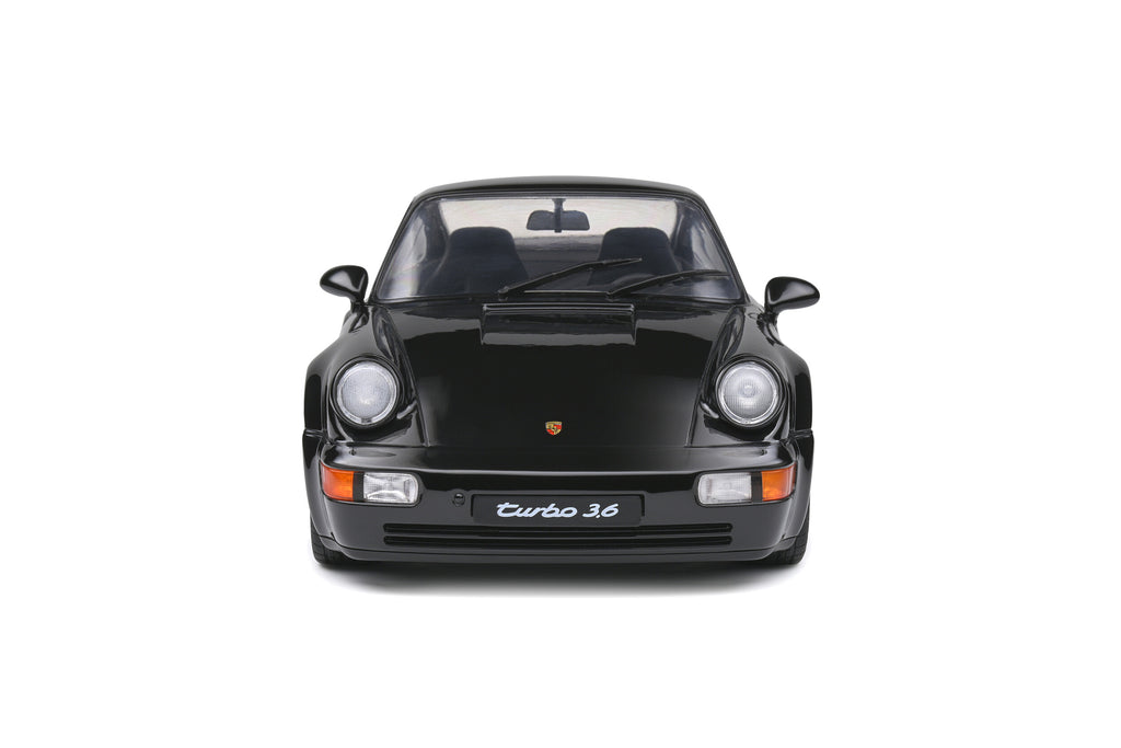 1/18 Solido Porsche 911 (964) Turbo 3.6 – Black – 1993