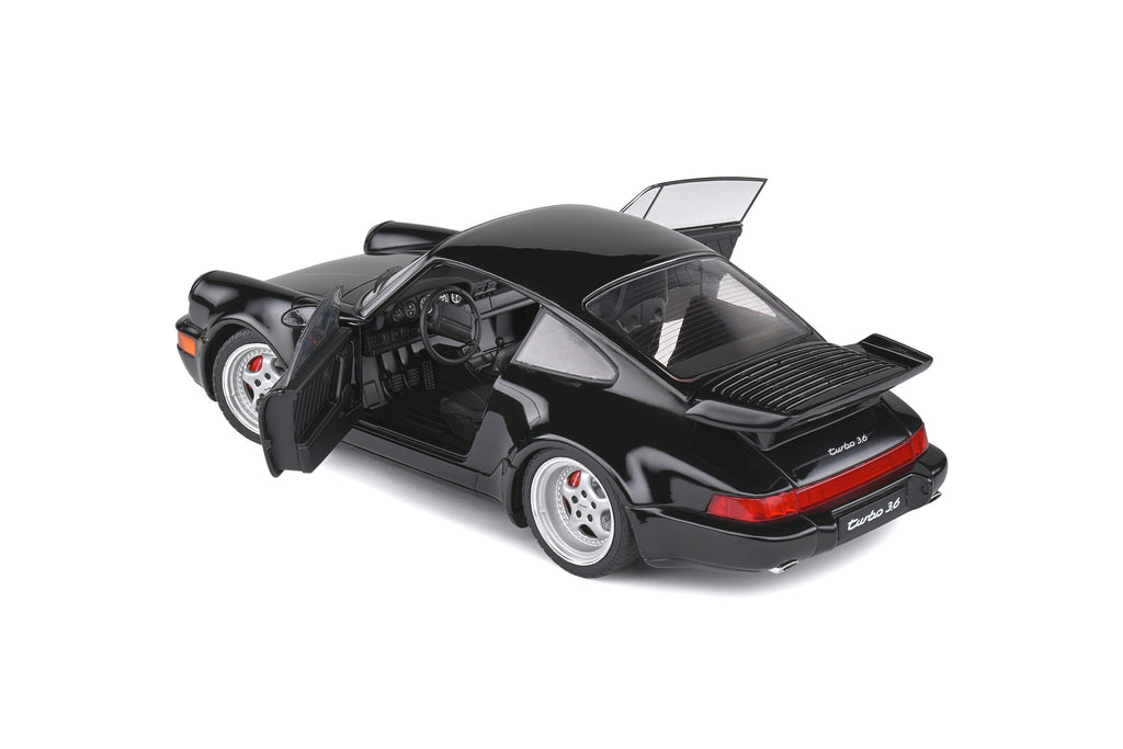 1/18 Solido Porsche 911 (964) Turbo 3.6 – Black – 1993