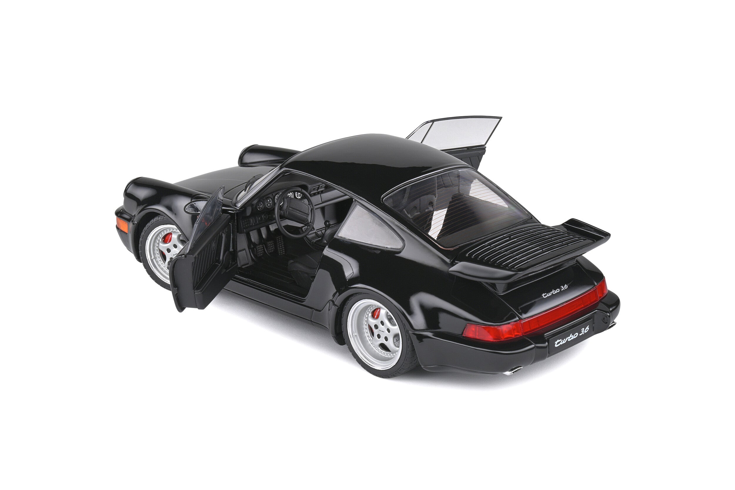 1/18 Solido Porsche 911 (964) Turbo 3.6 – Black – 1993
