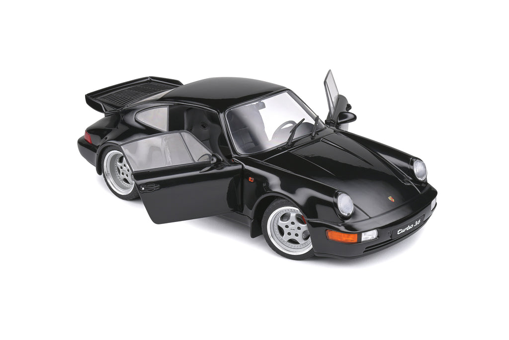 1/18 Solido Porsche 911 (964) Turbo 3.6 – Black – 1993