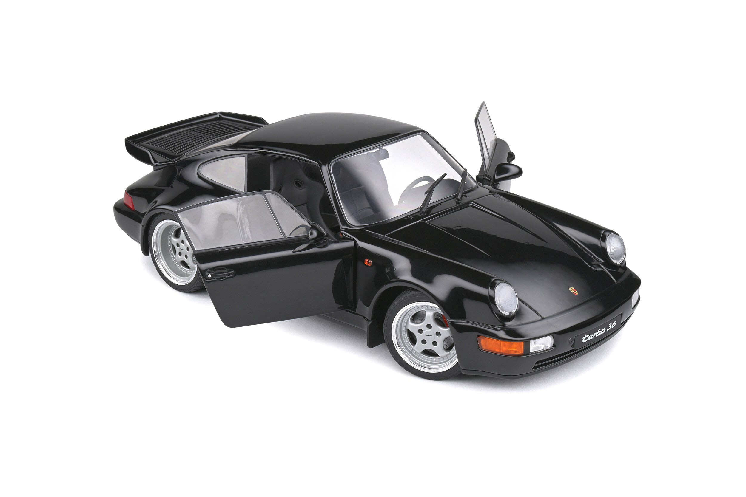 1/18 Solido Porsche 911 (964) Turbo 3.6 – Black – 1993