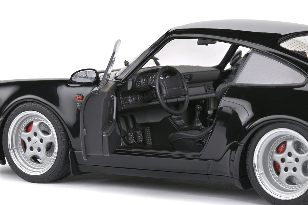 1/18 Solido Porsche 911 (964) Turbo 3.6 – Black – 1993