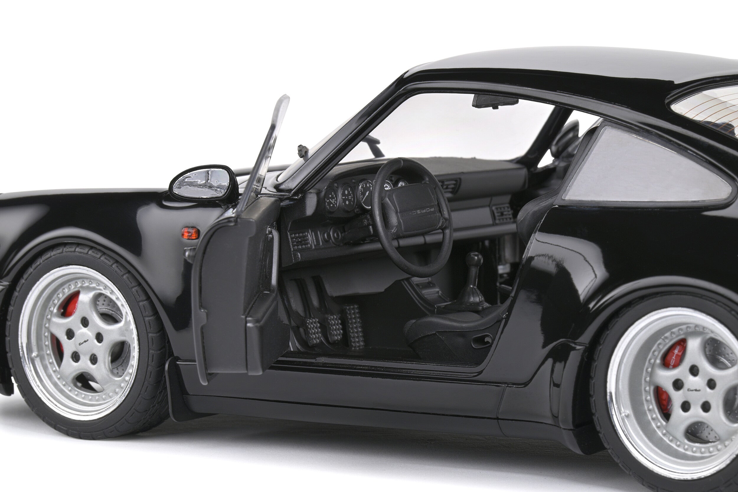 1/18 Solido Porsche 911 (964) Turbo 3.6 – Black – 1993