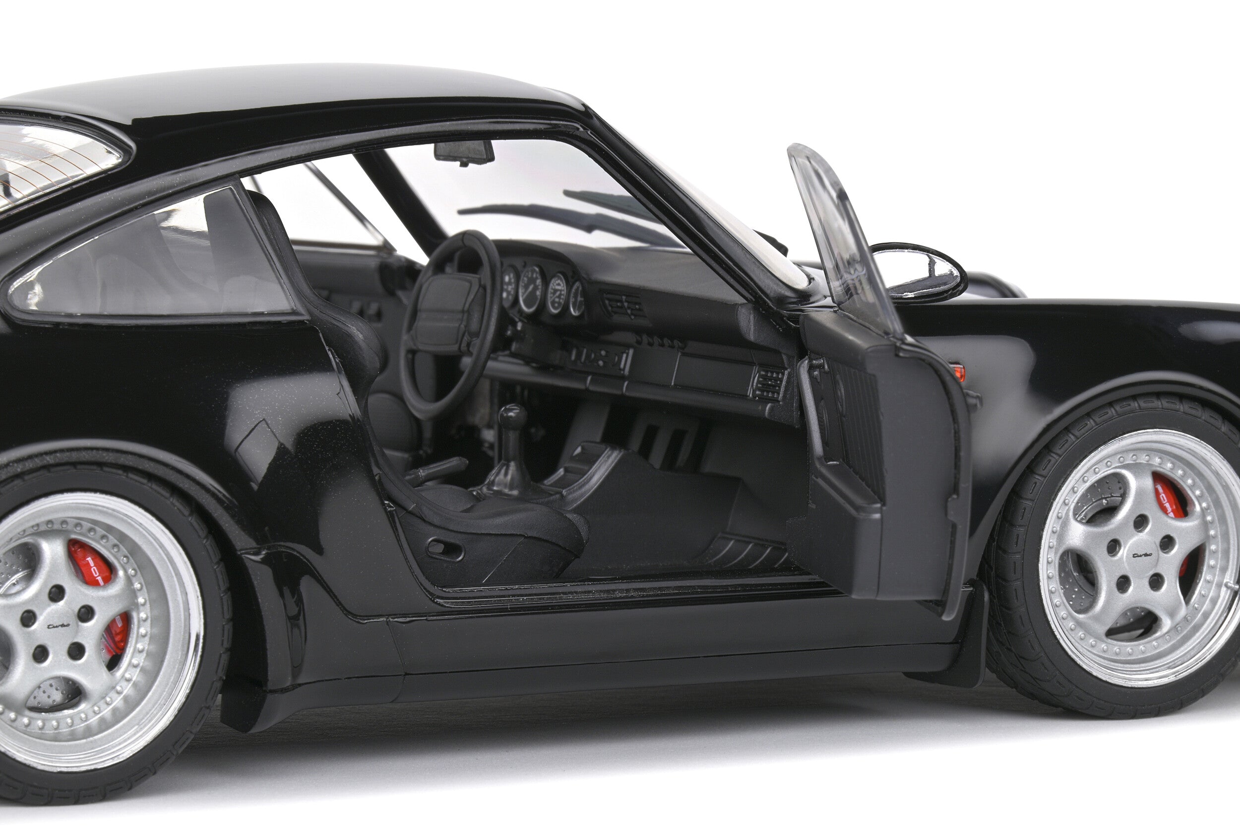 1/18 Solido Porsche 911 (964) Turbo 3.6 – Black – 1993