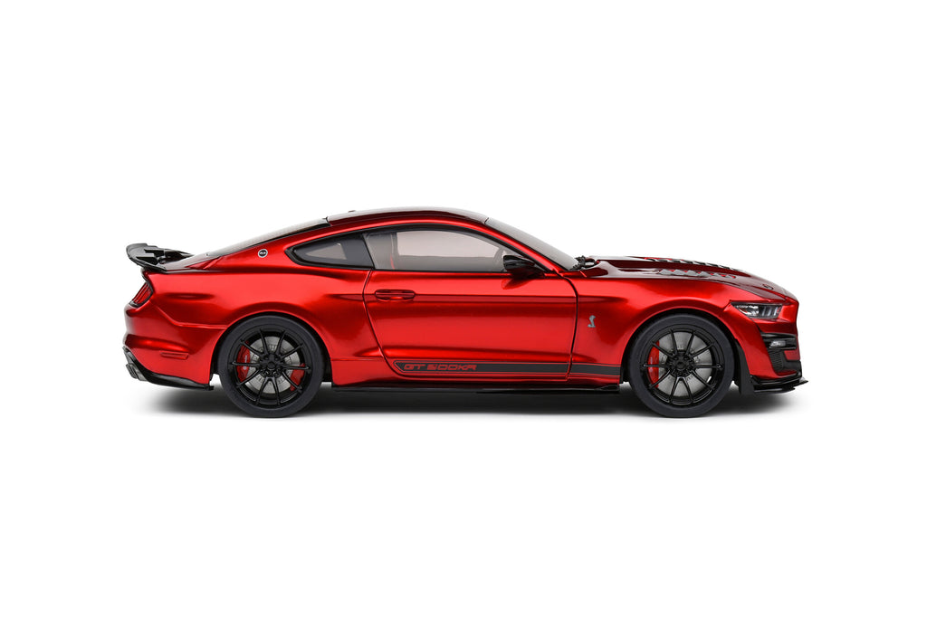 1/18 Solido Shelby Mustang Shelby GT500KR – Red / Black Stripes – 2023