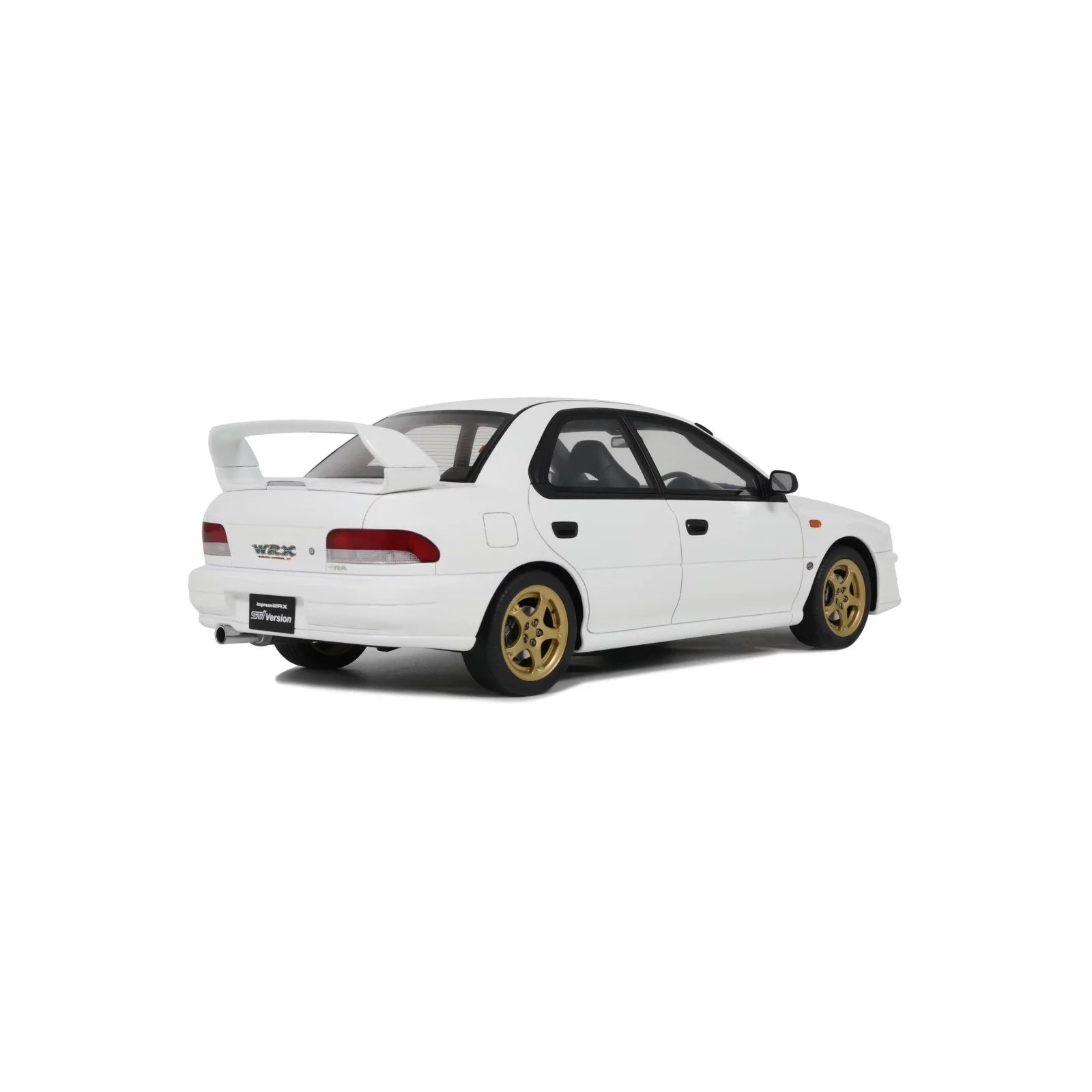 1/18 OttoMobile Subaru Impreza WRX Type RA Sti Pure White 2000