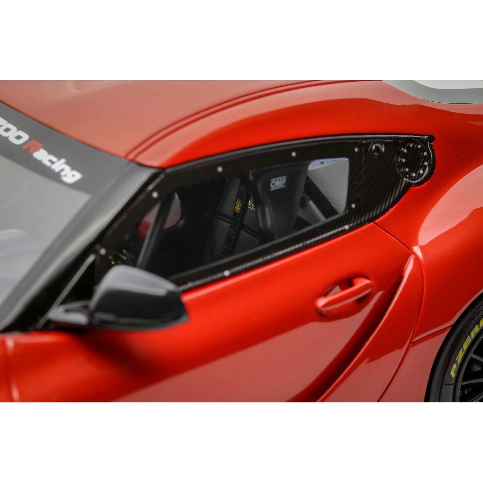 1/18 OttoMobile Toyota Supra GT4 100 Edition Plasma Orange 2023