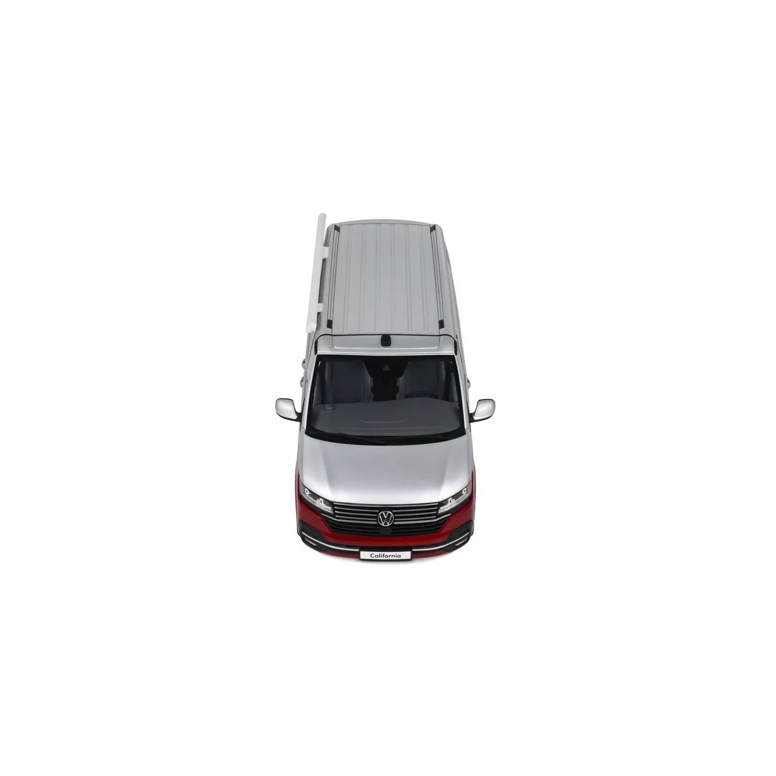 1/18 OttoMobile Volkswagen T6.1 California Ocean Fortana Red / Reflex Silver 2021 (Vorbestellung)
