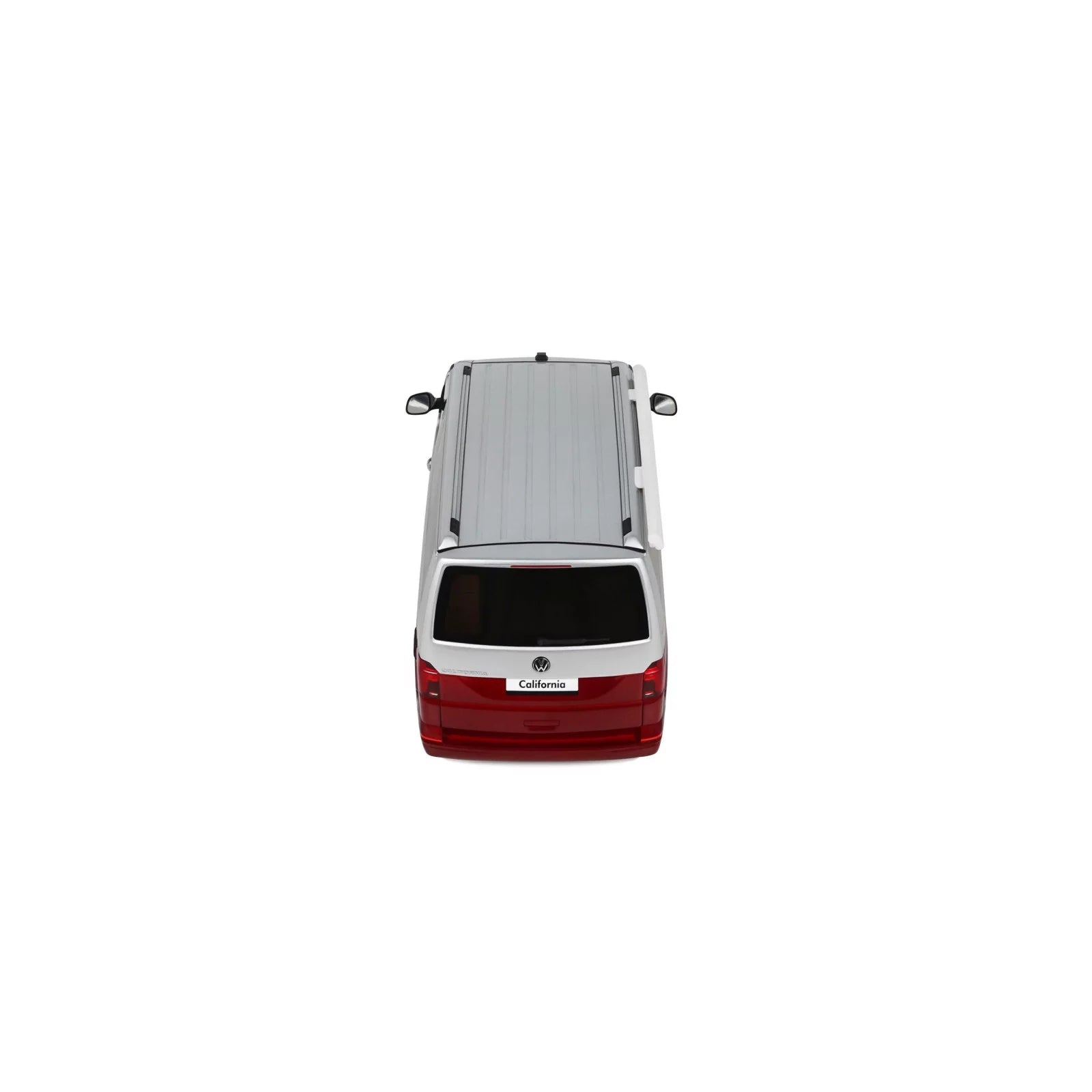 1/18 OttoMobile Volkswagen T6.1 California Ocean Fortana Red / Reflex Silver 2021 (Vorbestellung)