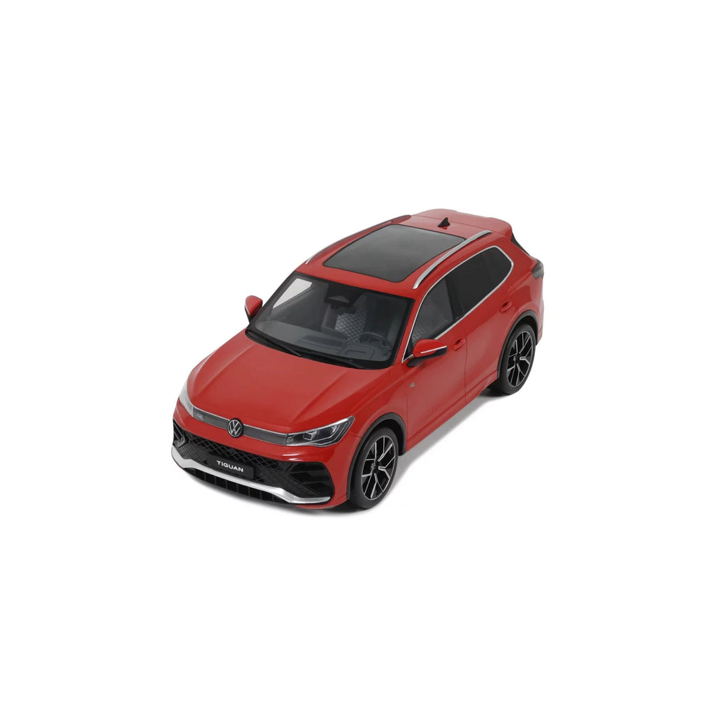 1/18 OttoMobile Volkswagen Tiguan e Tsi R-Line Persimmon Red Metallic LB3B 2024
